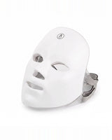 GAIA HALO LED facial light mask — front three-quarter view, white